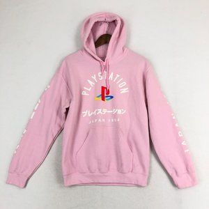 Sony | Tops | Playstation Adult Size Small Pink Japanese Graphic Long  Sleeve Pullover Hoodie | Poshmark